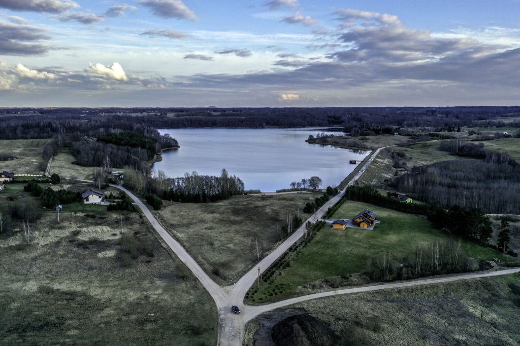 tvenkinio panorama